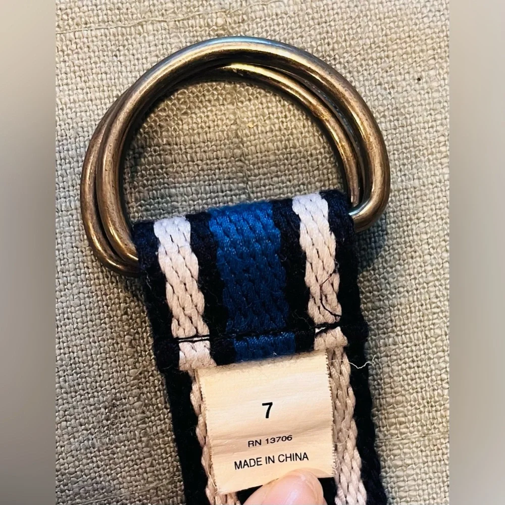 💜Kids striped belt like new!